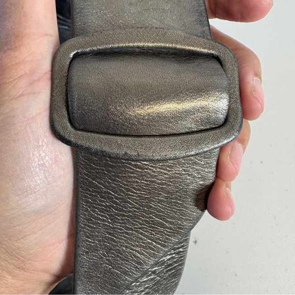 Vintage Salena’s Collection Gold Black 80s Beaded Metallic Statement Belt - Picture 7 of 16